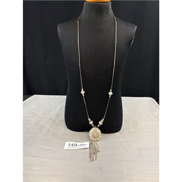 Very Unusual Sun Pendant Necklace