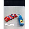 Image 2 : Vintage Racer Tin Toy Battery Operated in Original Box