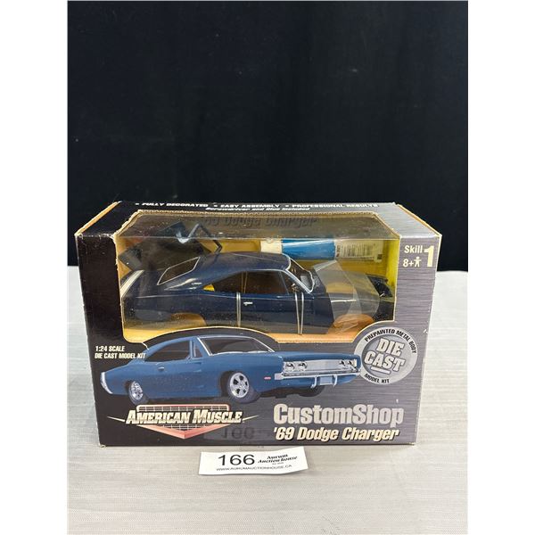 1:24 Scale Diecast Model Kit American Muscle '69 Dodge Charger