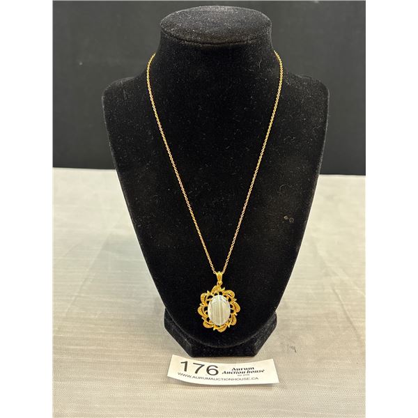 Genuine Quality Gold Plated Genuine Quartz Necklace