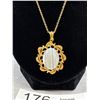 Image 2 : Genuine Quality Gold Plated Genuine Quartz Necklace