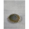 Image 3 : Antique Genuine Gold Flaks Encased in Lucite Pendant