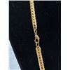 Image 2 : Vintage Gold Toned Snake Chain Necklace