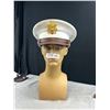 Image 1 : U.S. Army White Dress Cap, Likely From WWII Era