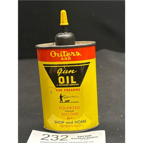 Vintage Outers 445 Gun Oil Oiler