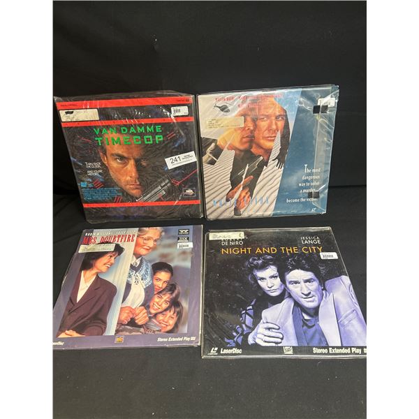 Lot of 4 Laserdisc Movies