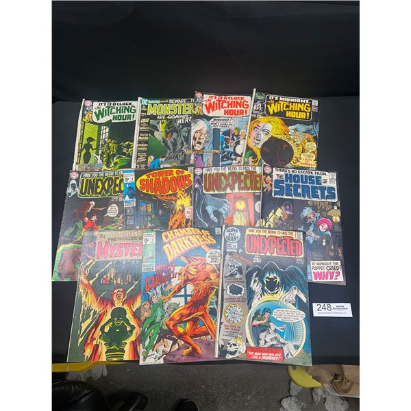 Lot of 12 DC Comics The Witching Hour Etc