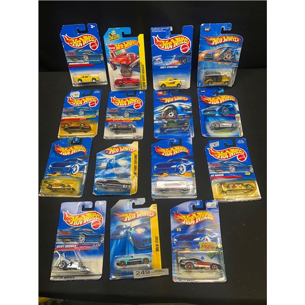 Lot of 15 Hot Wheels in Original Packaging