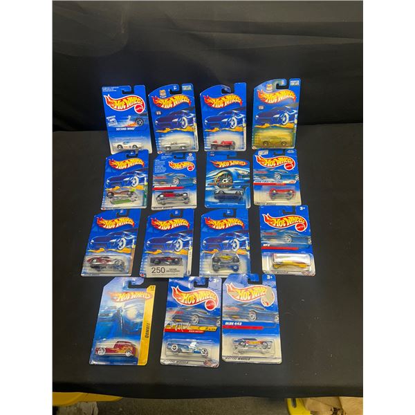 Lot of 15 Hot Wheels in Original Packaging