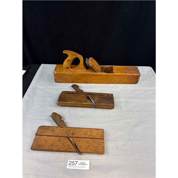 Lot of Antique Wood Planes