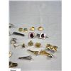 Image 2 : Large Cufflink Lot Assorted - Old