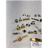 Image 4 : Large Cufflink Lot Assorted - Old