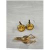 Image 3 : Very Heavy Gold Cufflink Set Marked 12KGF