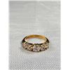 Image 2 : Vintage Diamate Gold Ring Marked 18K GP