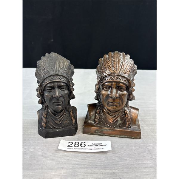 2 Vintage Native Figures Nice Detail