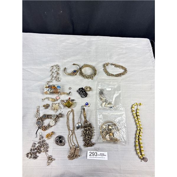Nice Lot of Misc. Jewelry and Pieces of Jewelry