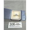 Image 1 : Gorgeous Quality White Gold Ring Marked G.E.P.