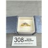 Image 1 : Vintage Engagement Ring Marked 18K GP