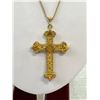 Image 3 : Antique Victorian Gold Cross Unmarked Solid c.1900 Gorgeous