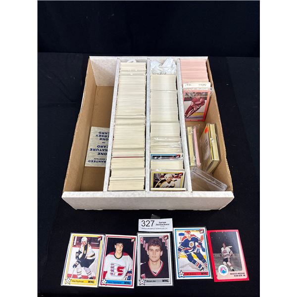 Large Box of NHL Trading Cards 1980's- Early '90s