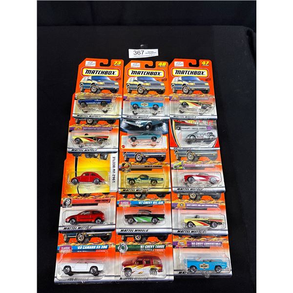 Lot of 15 Matchbox Diecast Cars in Package