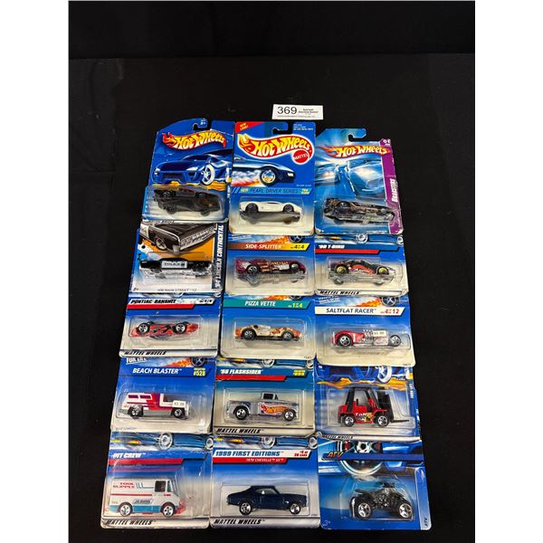 Lot of 15 Hot Wheels in Original Packaging