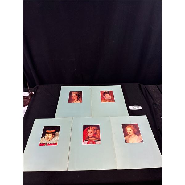 5 Vintage Island Princess Cruise Ship Menu's 1980's