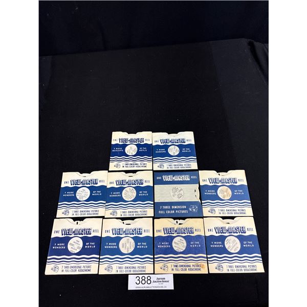 10 Vintage View-Master Reels
