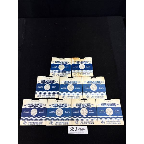 9 Vintage View-Master Reels