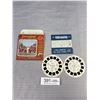 Image 2 : Vintage Disneyland "Main St.", "Frontierland", "Adventureland" View Master Set (Complete Set)