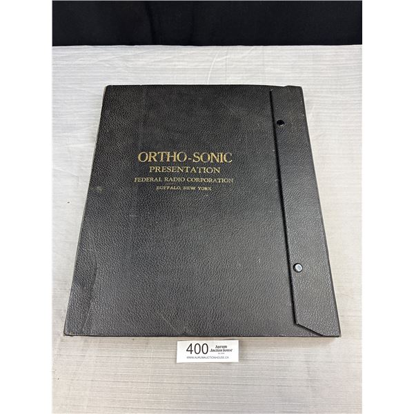 Old Portfolio Filled with Old Greeting Cards Birthdays, Easter, Etc