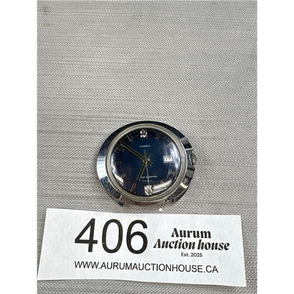 Fabulous Vintage Manual Wind Men's Timex Wristwatch Collectable Working!