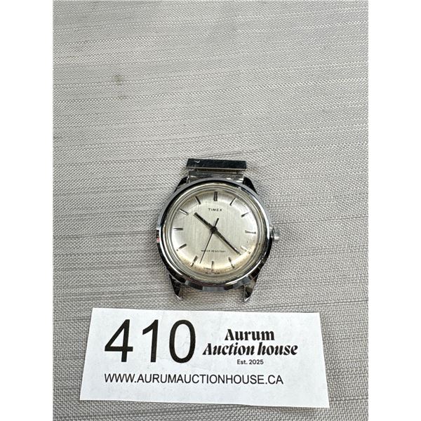 Very Nice Unlase Men's Manual Wind Wristwatch Stainless Still Works