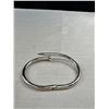 Image 3 : 2 Silver Bangles One Hinged