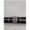 Image 5 : 3 Vintage Silver Rings, One Set w/ Lindy Star Sapphire Stone