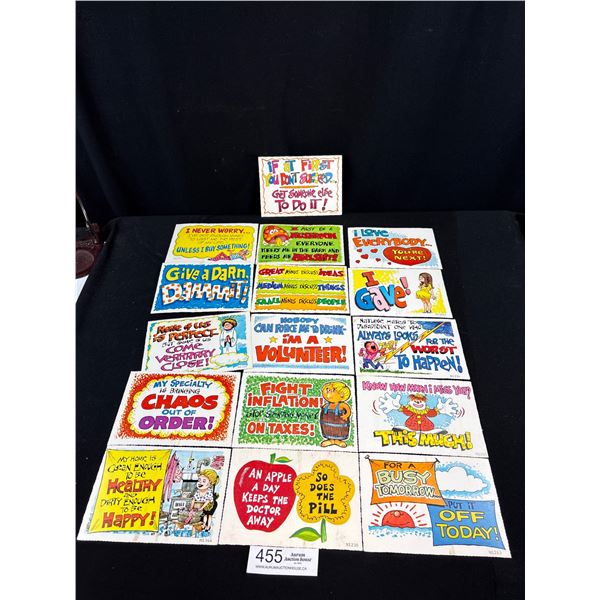 Lot of 15 Vintage Love Pats Humorous Postcards