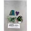 Image 1 : 4 Beautiful Venetan Glass Pendants