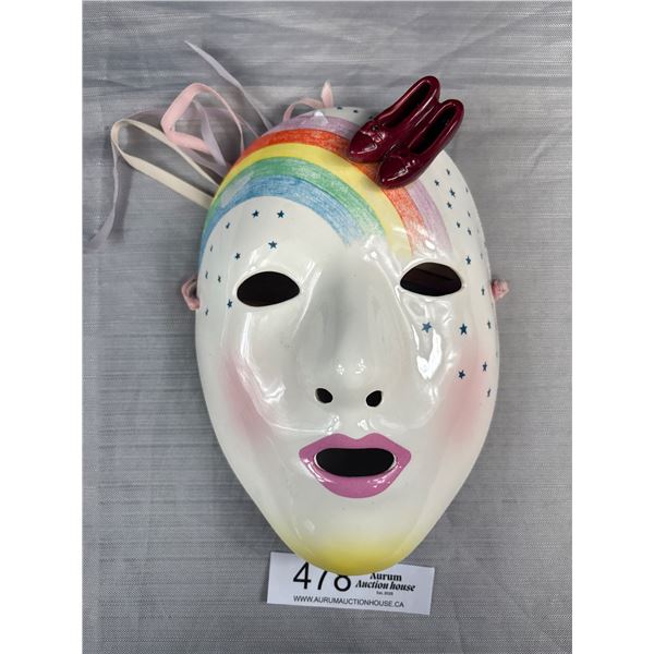 Vendor Hand Decorated Porcelain Mask