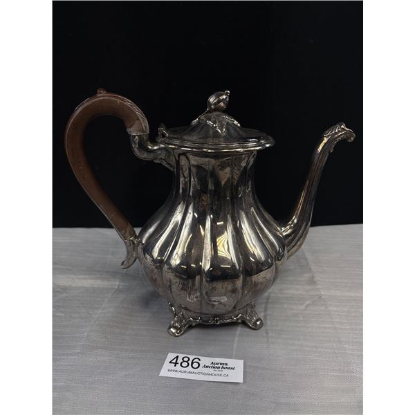 1881 Rogers Canada 1377 Silver Tea Pot
