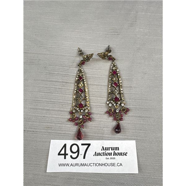 Pair of Lovely Vintage Dangle Earrings