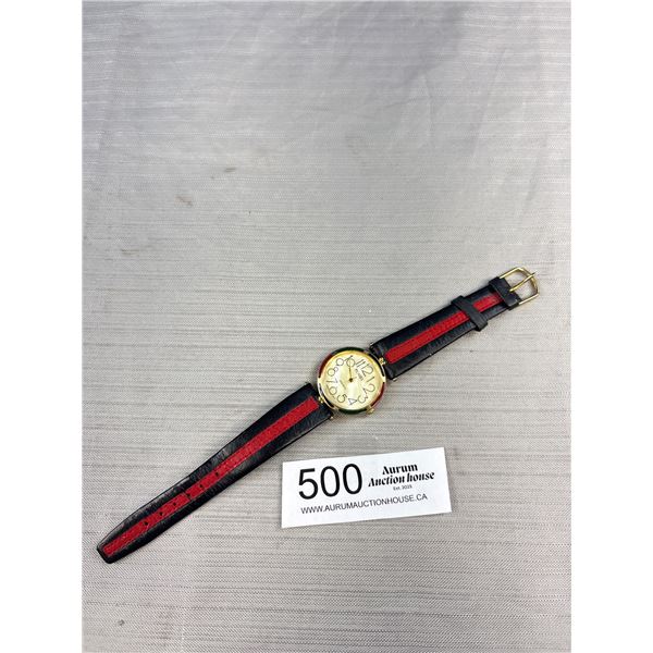 Peniel Quartz Watch, Original Leather Bracelet Jap NVMT Battery Required