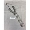Image 2 : Silver Plated Links Choker Necklace