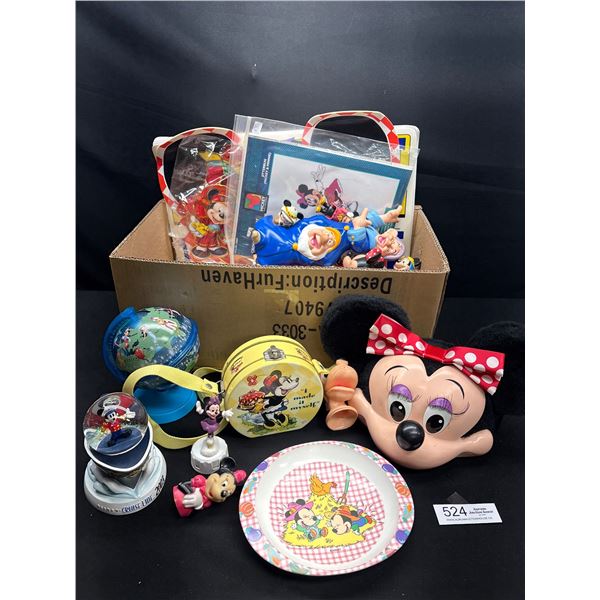 Large lot of Vintage Mickey Mouse & Disney Items