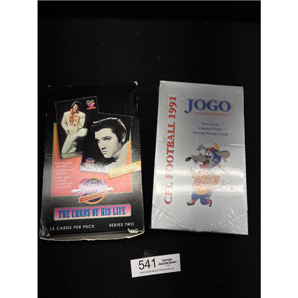Lot of Elvis and Jogo Cards Sealed
