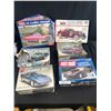 Image 1 : Lot of 6 Car Models Complete Boxes in Rough Condition