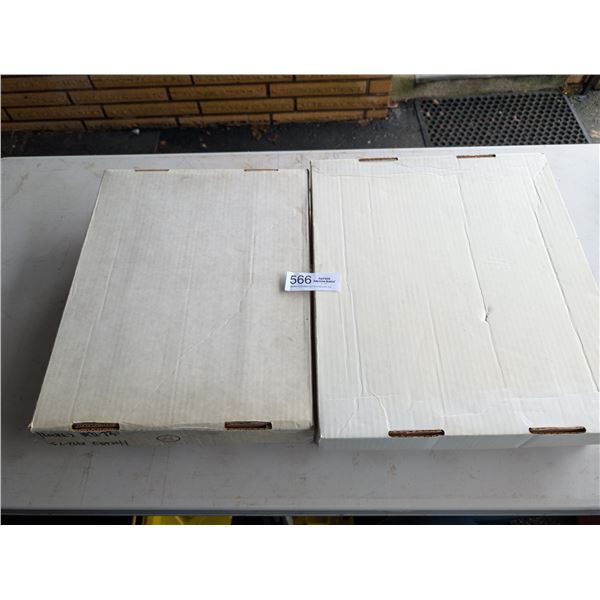 2 Large Boxes of NHL Trading Cards from 1990 and newer