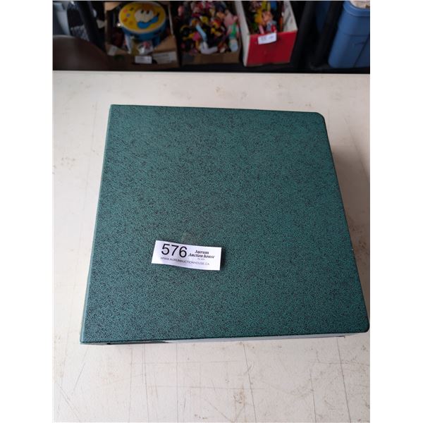 Large Binder of 2006-07 NHL Trading Cards Fleer etc