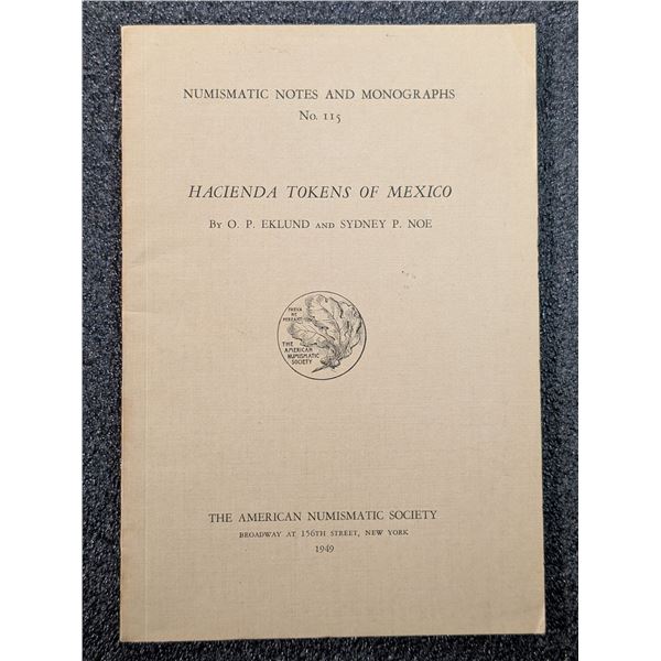 Eklund: Hacienda Tokens of Mexico