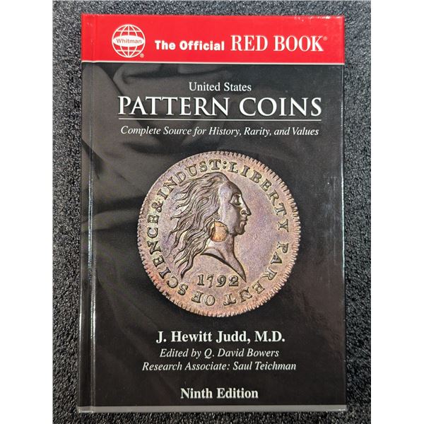 Judd: United States Pattern Coins, Experimental and Trial Pieces. Ninth Edition. Inscribed Copy