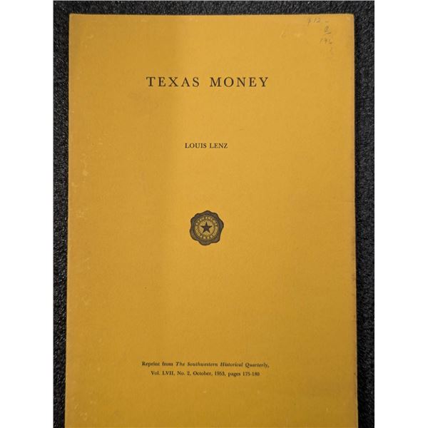 Lenz: Texas Money